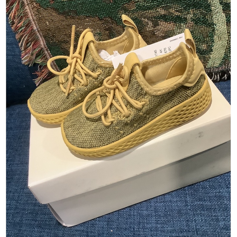 adidas Pharrell Williams  Hu Lace Up  Infant Boys Size 5 K Sneakers Casual Shoes